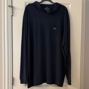 Vineyard Vines Men's Dark Blue Hoodie Shirt